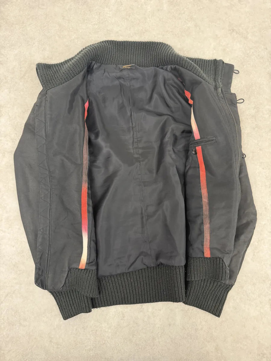 2000s Diesel Black Buttoned Caban Jacket HPegthh 8