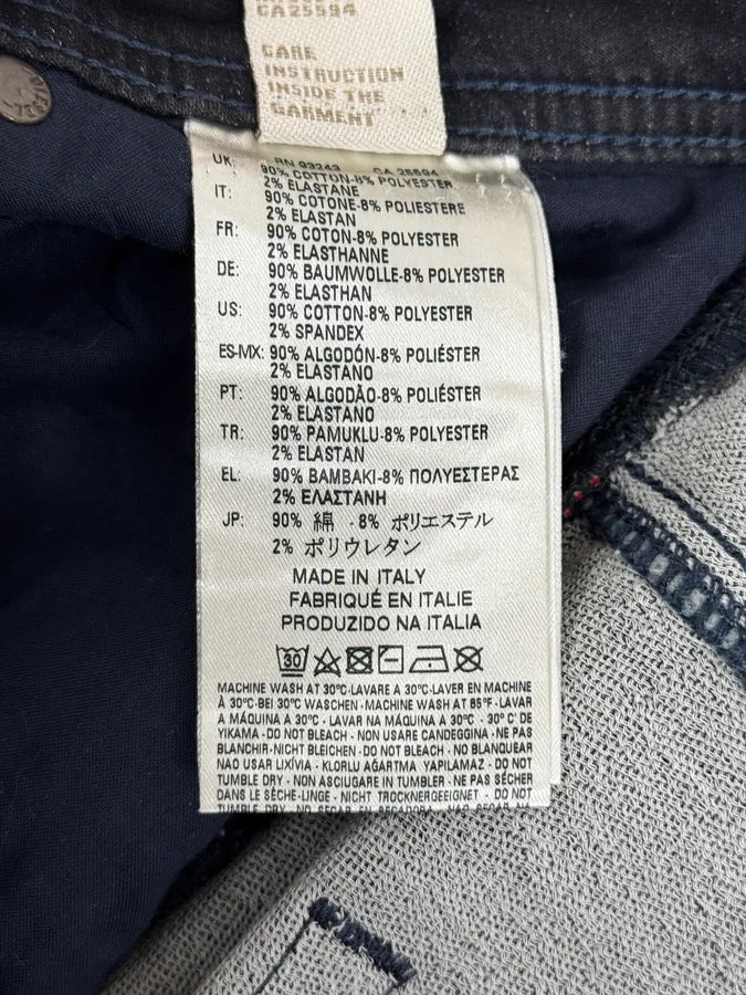 2000s Diesel Black Faded Wax Jeans xOexCaE 14