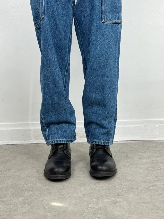 2000s Diesel Black High Leather Boots bNYewXc 2