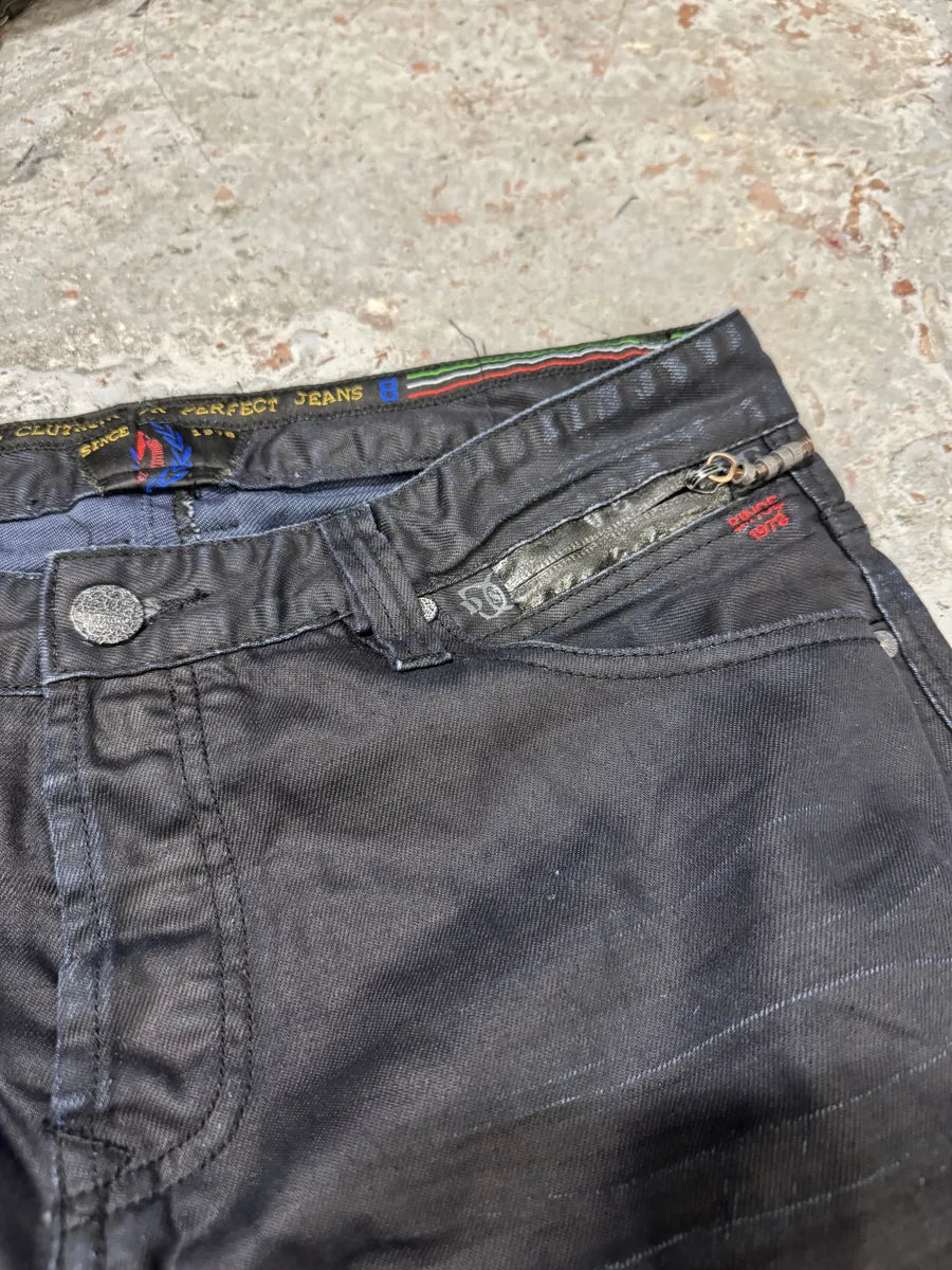 2000s Diesel Black Hybrid Obscure Jeans mAoLLPr 11