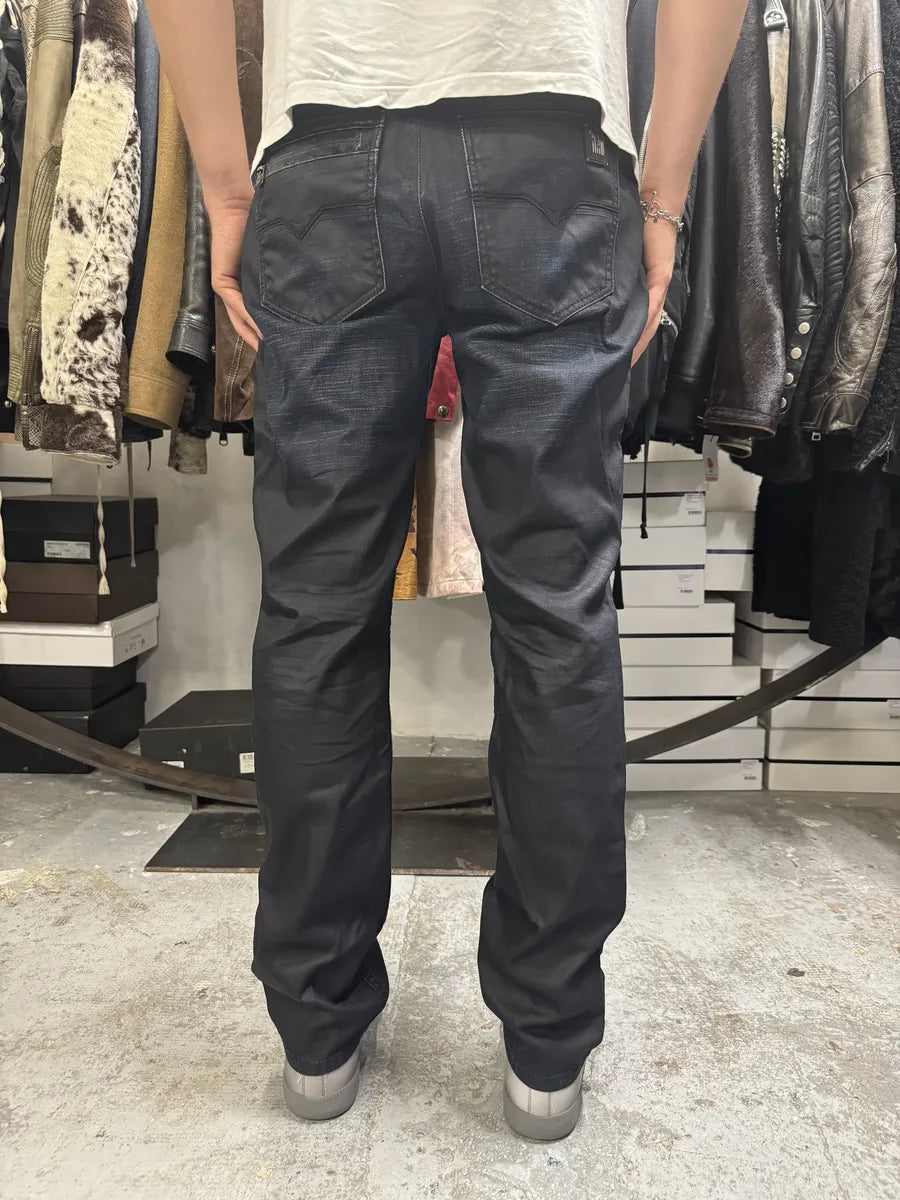 2000s Diesel Black Hybrid Obscure Jeans mAoLLPr 2