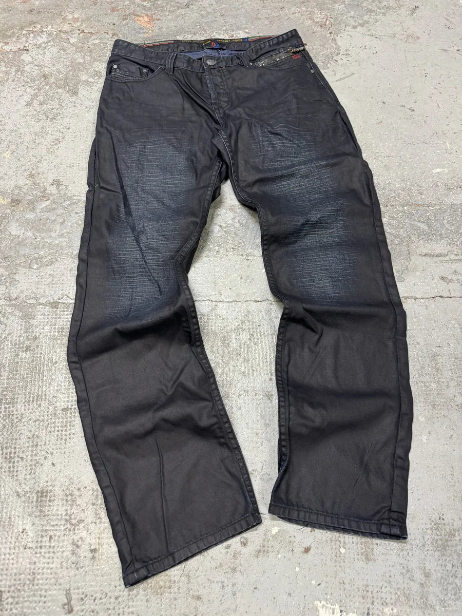2000s Diesel Black Hybrid Obscure Jeans mAoLLPr 5