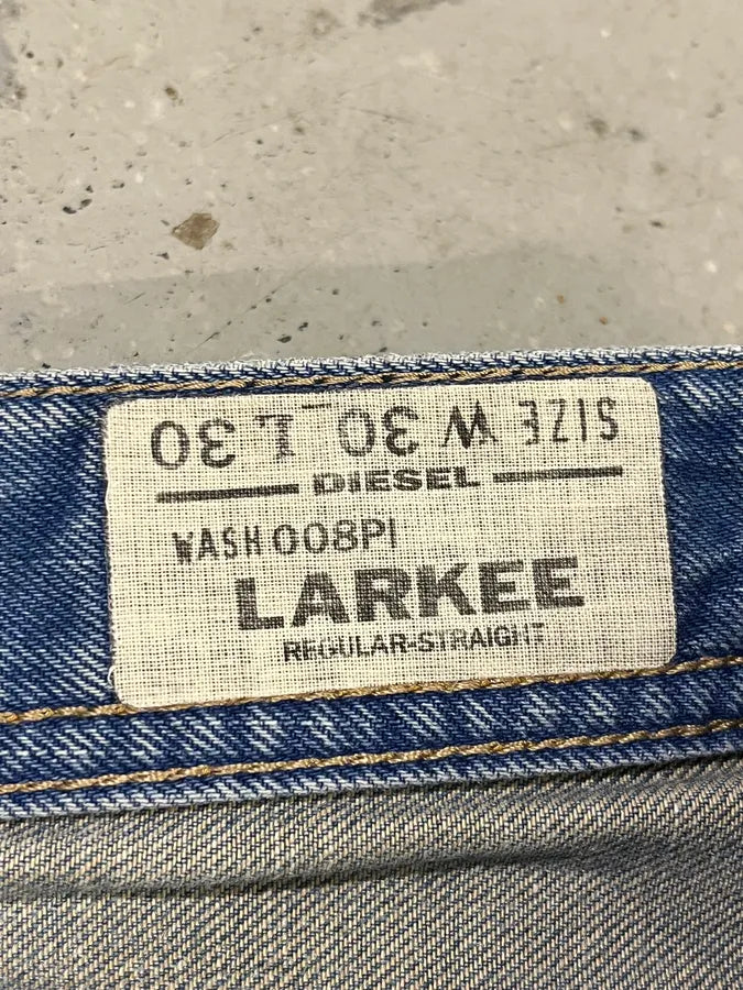 2000s Diesel Blue Faded Denim Jeans imHUvCE 13