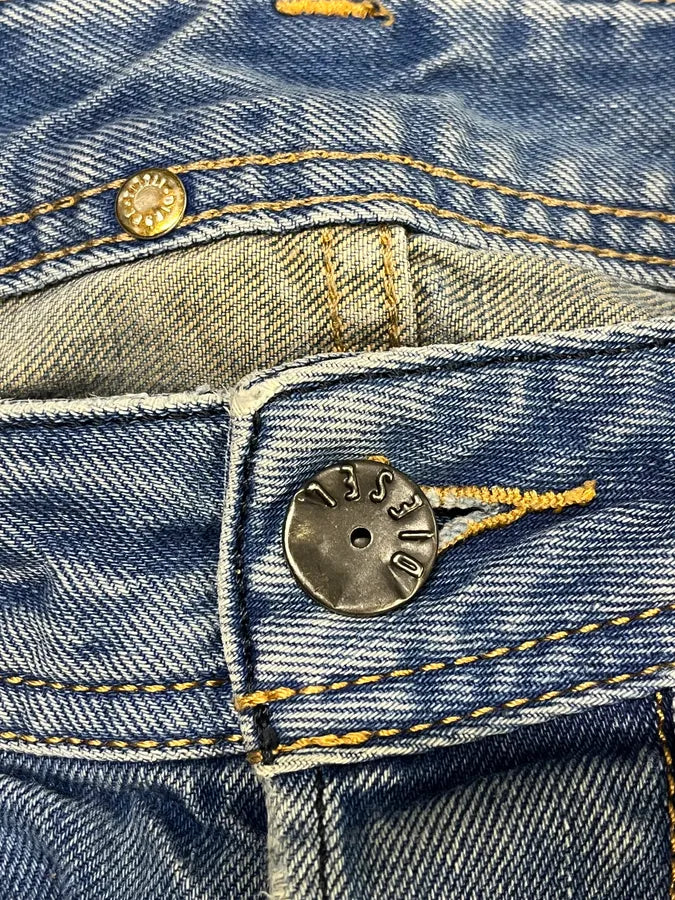2000s Diesel Blue Faded Denim Jeans imHUvCE 9