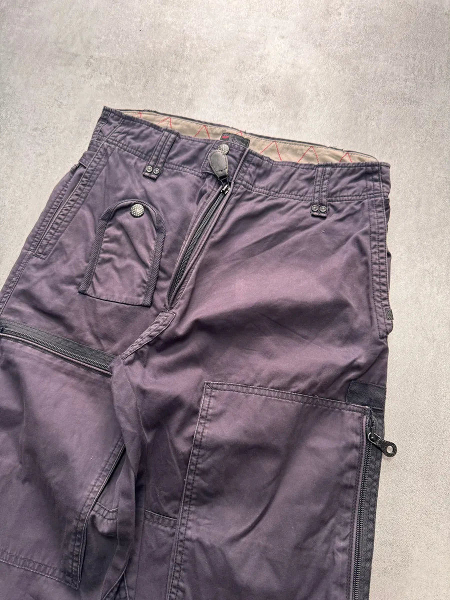 2000s Diesel Cargo Technical Purple Blue Pants uQgrWsn 1