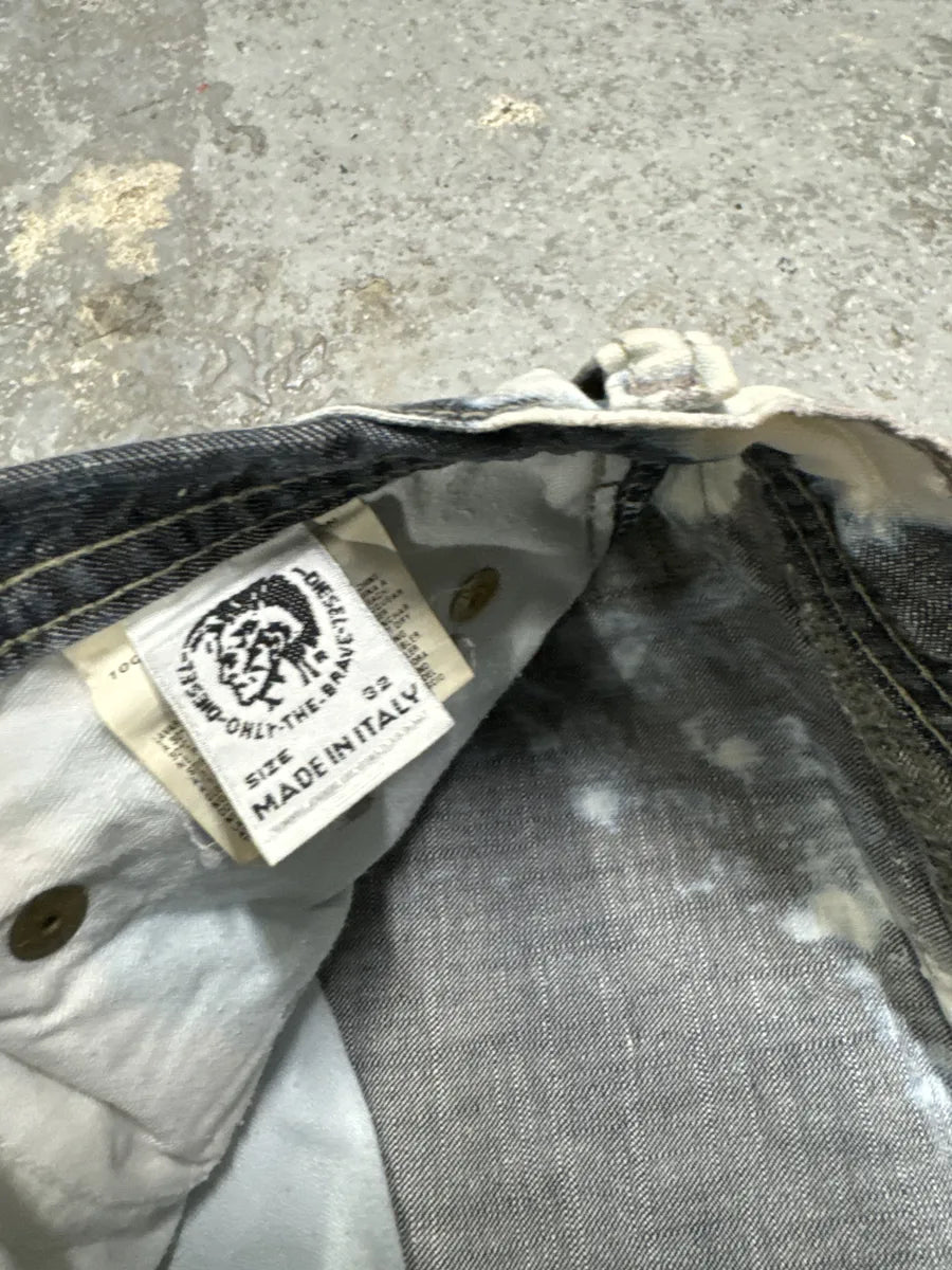 2000s Diesel Contemporary Full Splash Painted Effect Pants (M) DrxtpnG 7