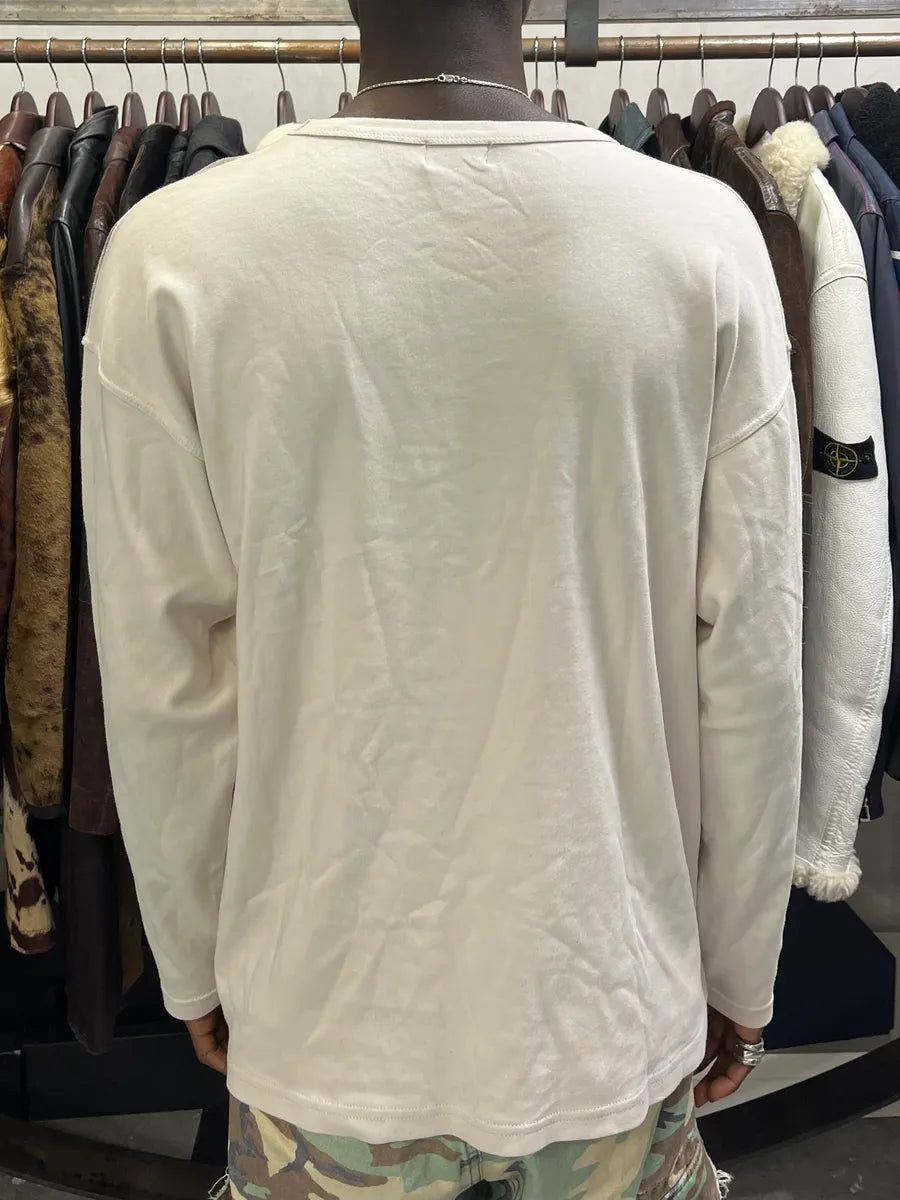 2000s Diesel Denim Trompe L’Oeil White Longsleeves fiOqFis 2