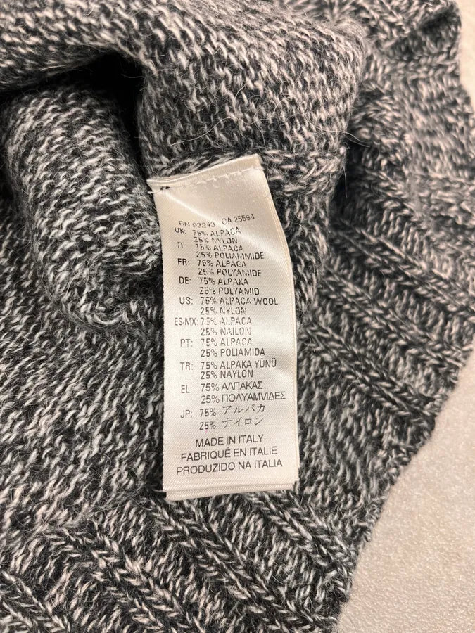 2000s Diesel Destroyed Grey Wool Sweater LqKfbdk 8