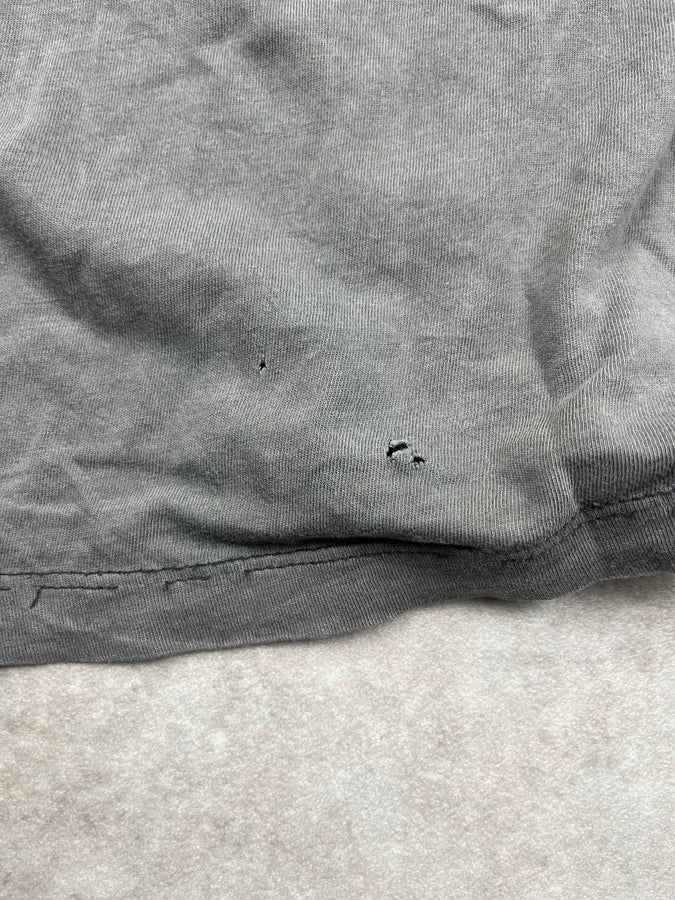 2000s Diesel Fingerprint Faded Grey T-Shirt vvCdybX 8