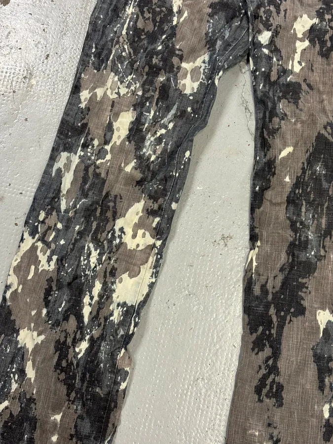 2000s Diesel Grey Denim Tie-Dye Jeans dmgWtPS 9