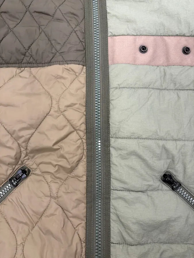 2000s Diesel Khaki Deconstructed Puffer Bomber Jacket SpHCbTJ 8