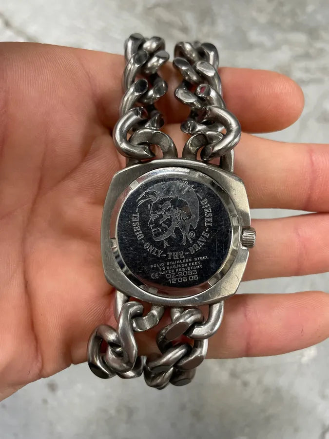 2000s Diesel Metallic Rock Watch (OS) 2
