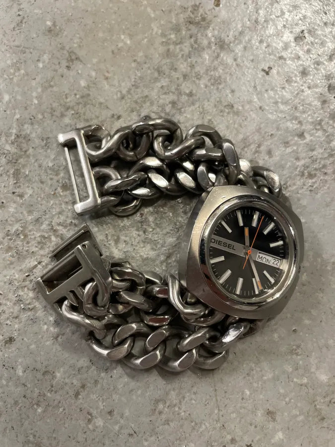 2000s Diesel Metallic Rock Watch (OS) 3