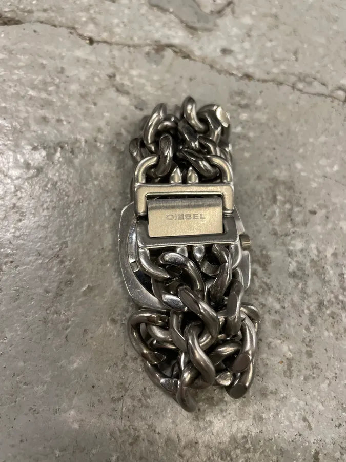 2000s Diesel Metallic Rock Watch (OS) 4