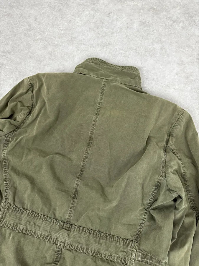 2000s Diesel Military Green Cargo Blazer Jacket ThyiwtC 5