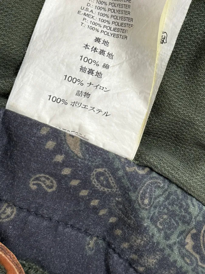 2000s Diesel Olive Multi-Pocket Military Cargo Jacket  pSXAKpw 10