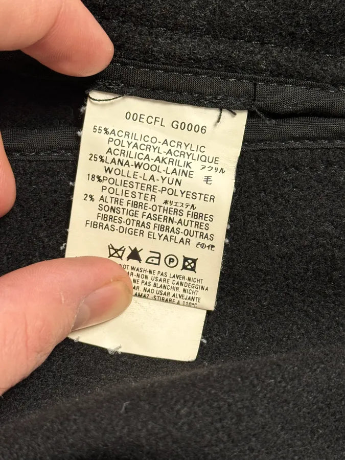 2000s Diesel Sample Black Minimalist Jacket bYauXeJ 14