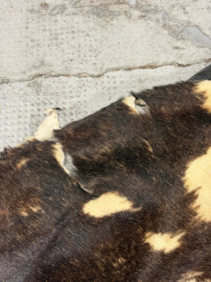 2000s Diesel Western Cow Fur Black Leather Trucker Jacket BXQzgjs 10