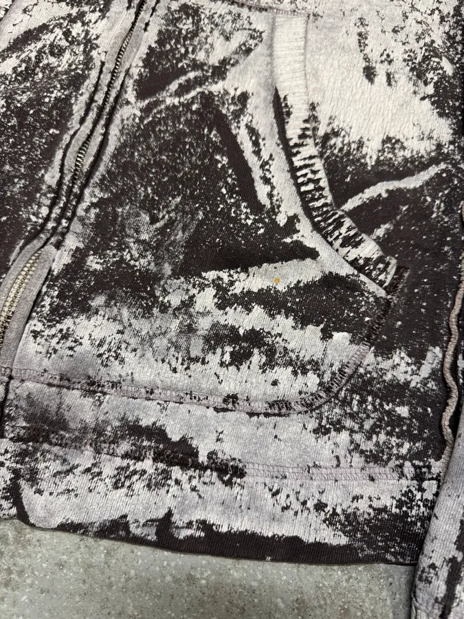 2000s Diesel White & Brown Washed Sweater (L) 13