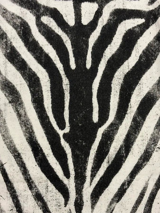 2000s Diesel White & Black Zebra Tank Top RUDDOEs 6