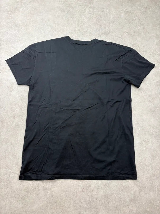SS2009 Dior Black Classy Stitched V-Neck T-Shirt by Kris Van Assche arfhSQk 5