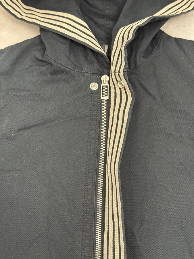 2010s Dior Black Hooded Jacket by Kris Van Assche FCpCfZK 7