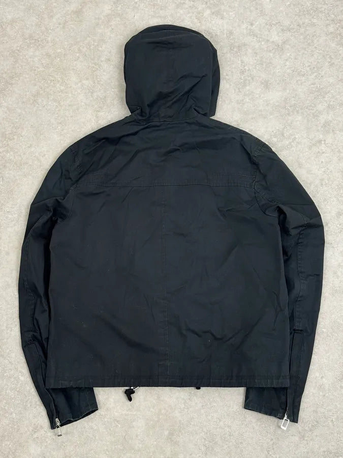 2010s Dior Black Hooded Jacket by Kris Van Assche FCpCfZK 3