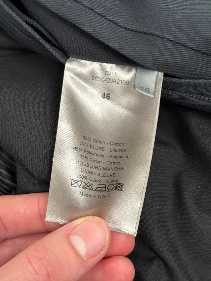 2010s Dior Black Hooded Jacket by Kris Van Assche FCpCfZK 13