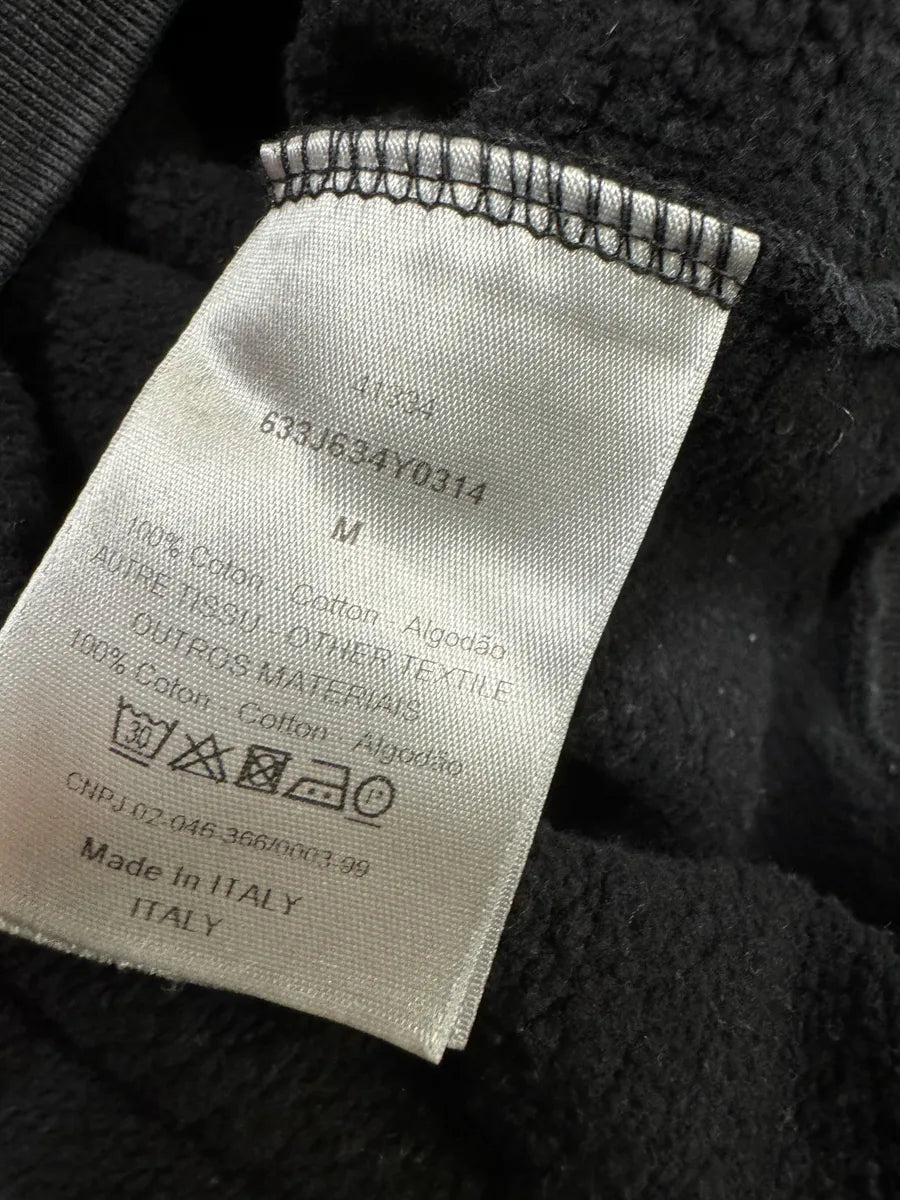 2000s Dior Black Minimalist Hoodie (M) VEOACAN 5
