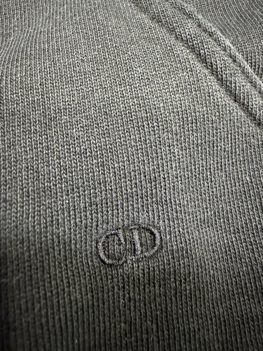 2000s Dior Black Minimalist Hoodie (M) VEOACAN 7