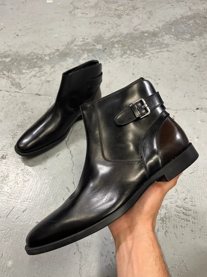 2000s Dior Black Minimalist Leather Boots benJSEf 0