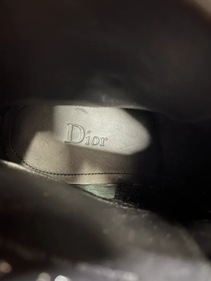 2000s Dior Black Minimalist Leather Boots benJSEf 9