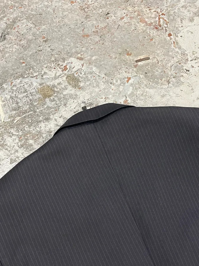 2000s Dior Black Striped Blazer pSJhafy 5