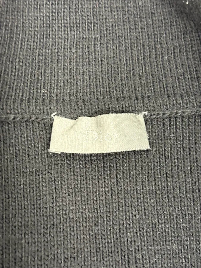 FW2007 Dior Black Wool Double-Breasted Caban by Hedi Slimane FOvJDCN 8