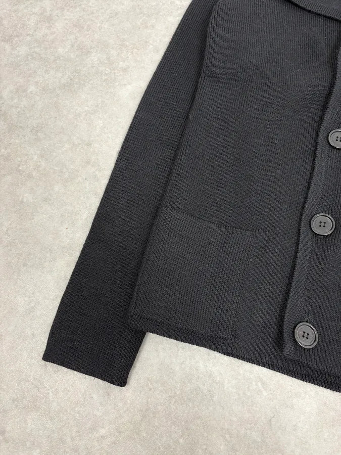 FW2007 Dior Black Wool Double-Breasted Caban by Hedi Slimane FOvJDCN 7