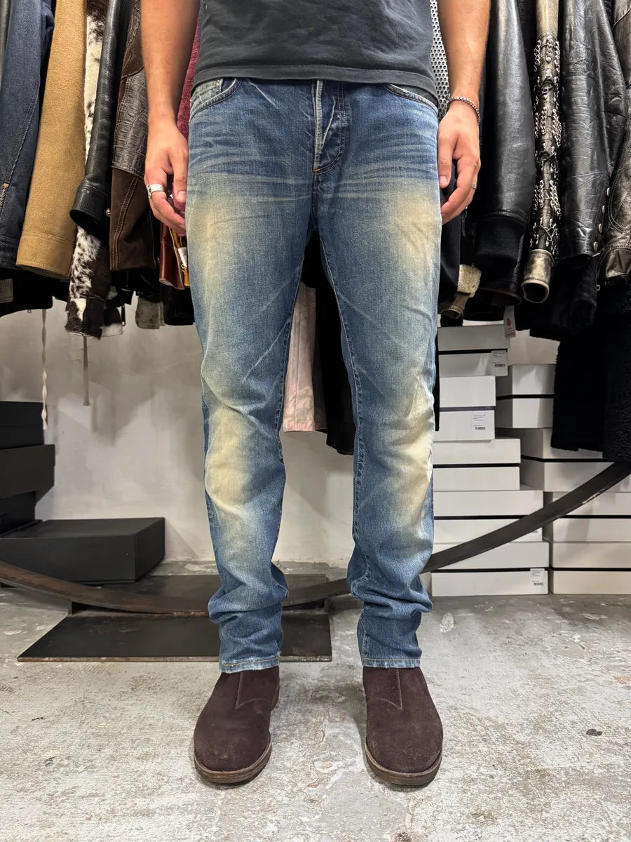 2000s Dior Blue Faded Denim Jeans NkfsKlF 1