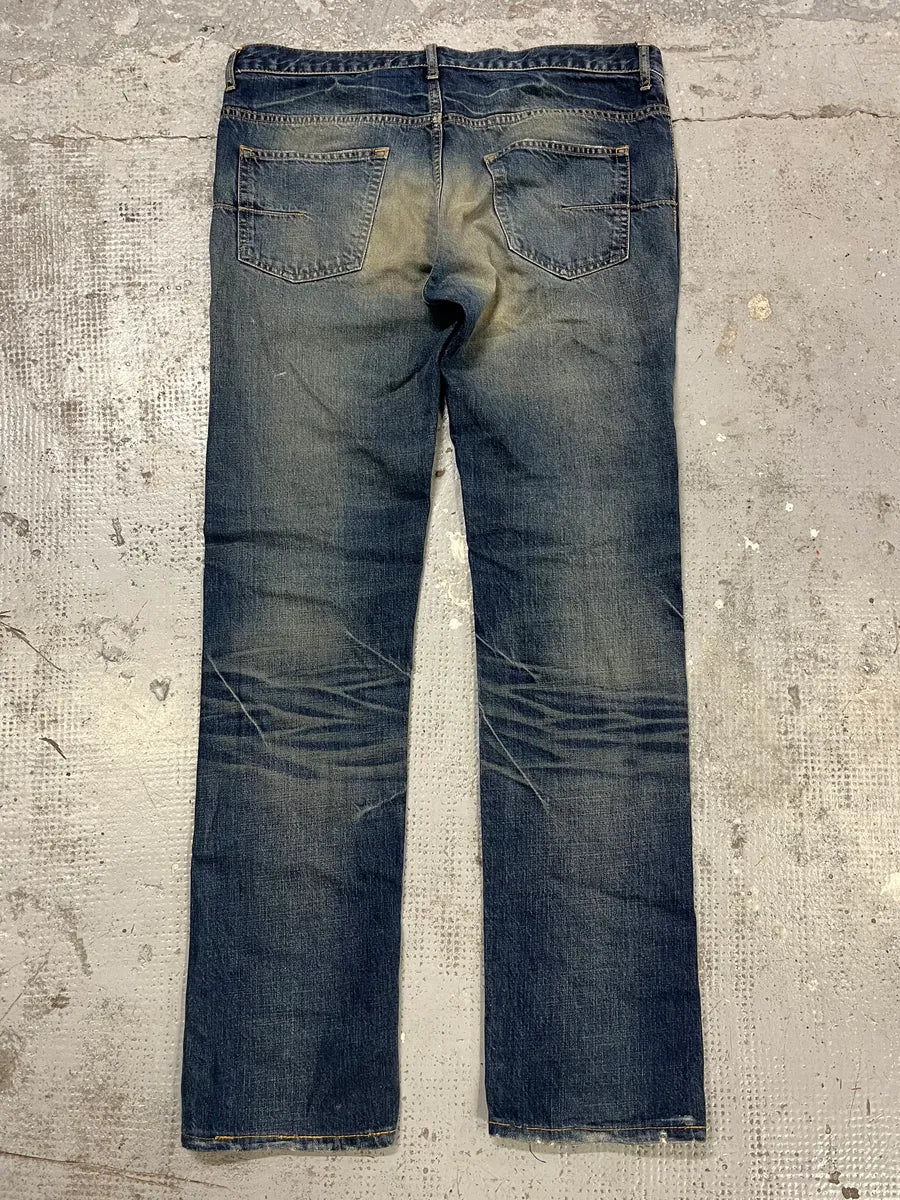 2000s Dior Blue Faded Denim Jeans NkfsKlF 6