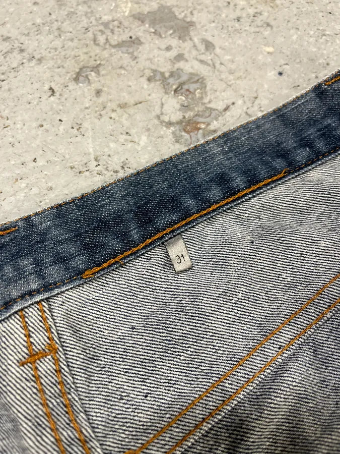 2000s Dior Blue Signature Denim Jeans fbZEZIn 10