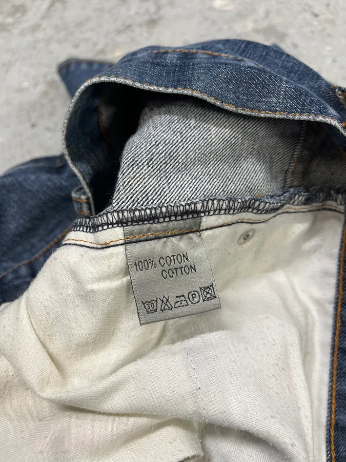 2000s Dior Blue Signature Denim Jeans fbZEZIn 11