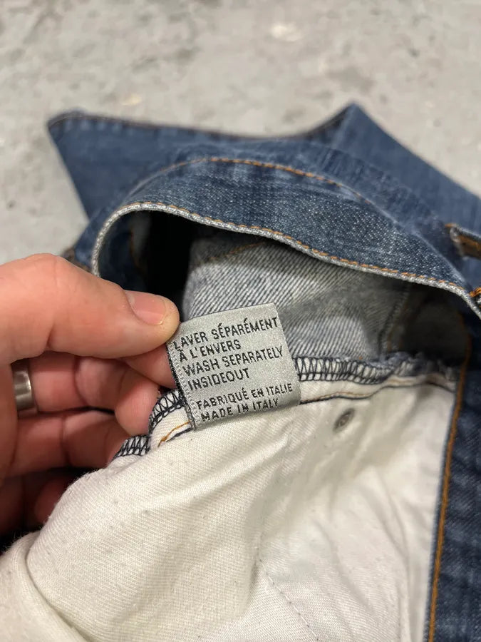 2000s Dior Blue Signature Denim Jeans fbZEZIn 12