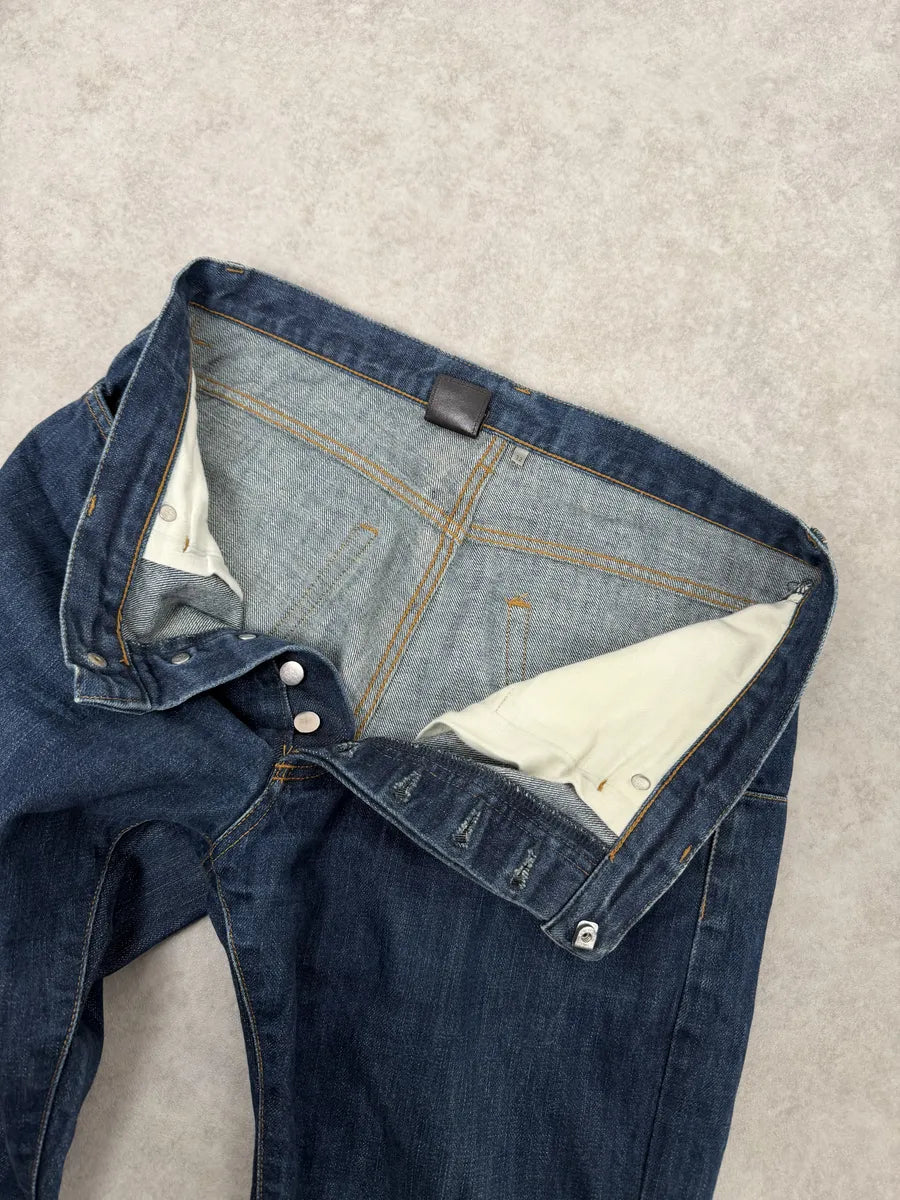 2000s Dior Blue Slim Denim Jeans by Hedi Slimane qtaOzCO 10