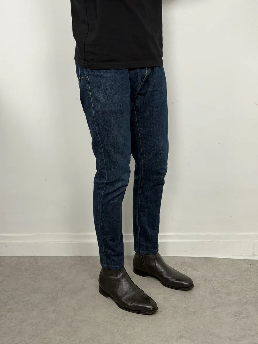 2000s Dior Blue Slim Denim Jeans by Hedi Slimane qtaOzCO 3