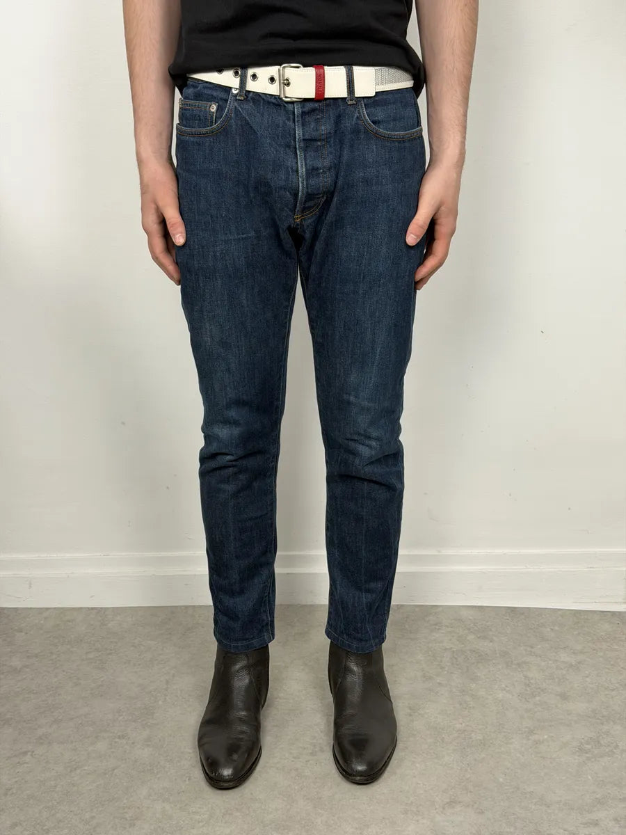 2000s Dior Blue Slim Denim Jeans by Hedi Slimane qtaOzCO 5