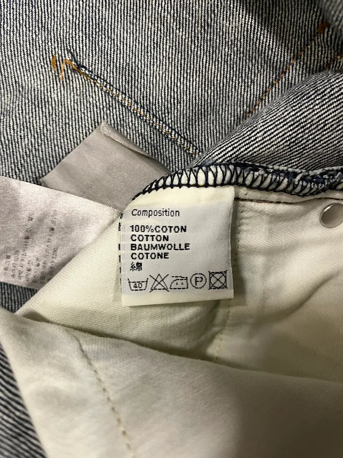2000s Dior by Hedi Slimane Blue Straight Denim Jeans (M) wlAINbU 9