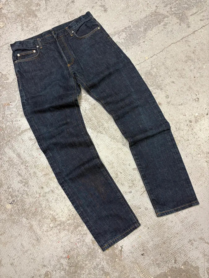 2000s Dior by Hedi Slimane Brut Denim Jeans (M) RjjUYQb 4