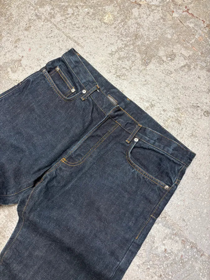 2000s Dior by Hedi Slimane Brut Denim Jeans (M) RjjUYQb 5