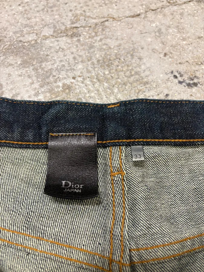 2000s Dior by Hedi Slimane Brut Denim Jeans (M) RjjUYQb 9