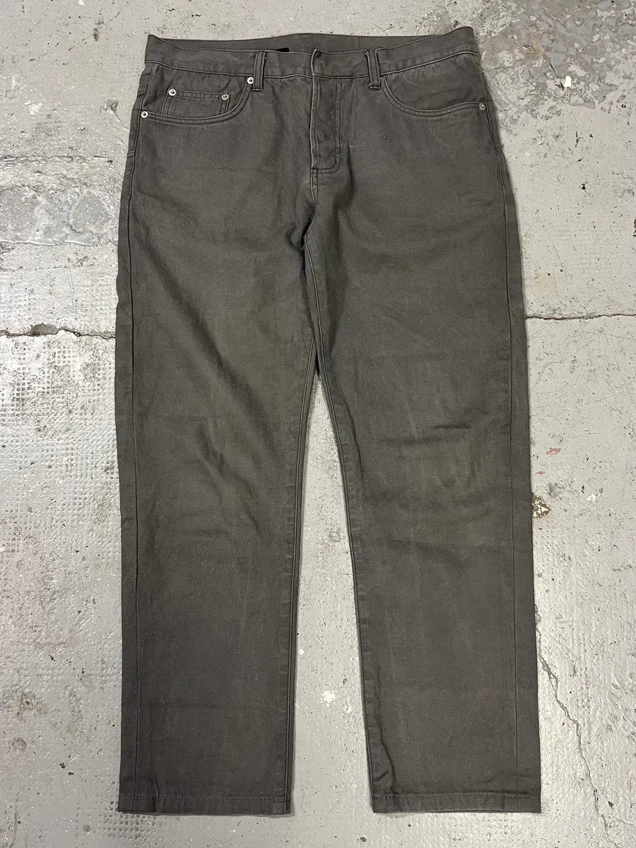 2000s Dior by Hedi Slimane Grey Slim Jeans (S/M) mHrJdJV 0