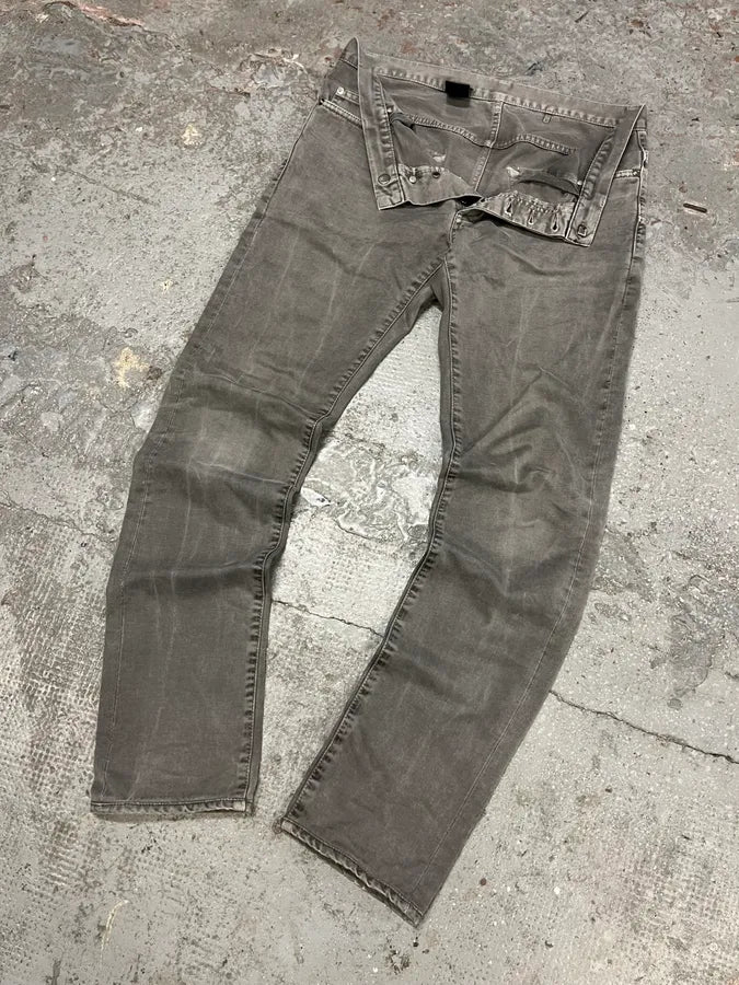 2000s Dior by Hedi Slimane Grey Slim Jeans (S/M) voOEDPS 4