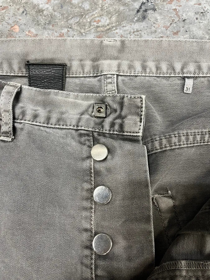 2000s Dior by Hedi Slimane Grey Slim Jeans (S/M) voOEDPS 7